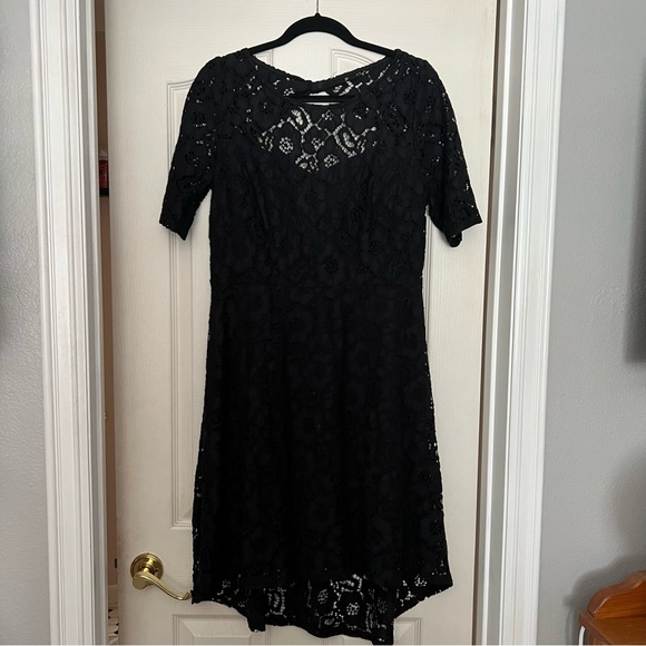 Betsey Johnson high-low lace dress - Picture 1 of 4